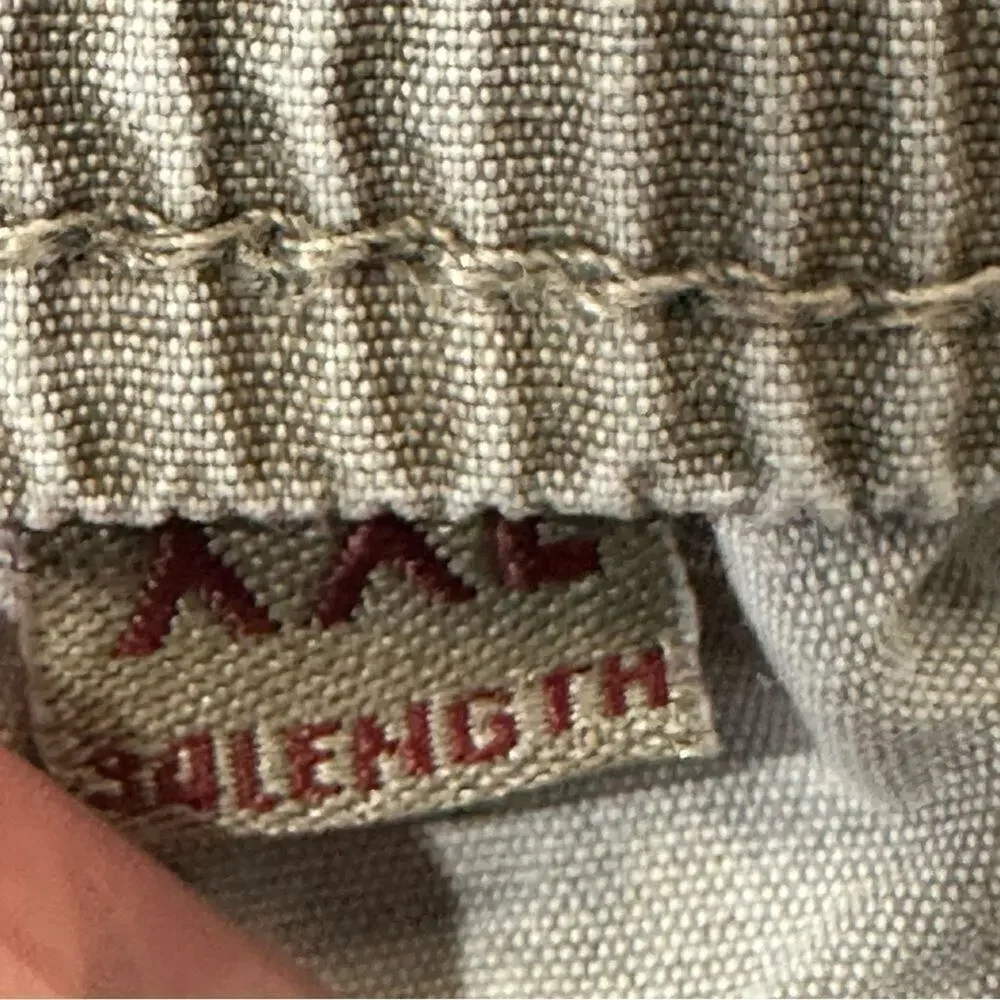 Vintage Gramicci Belted Hiking Pants Men's XXL Gray Outdoor Climbing - Picture 4 of 6